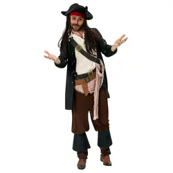 Maškare kostim za odrasle Grand Heritage Jack Sparrow  - XL
