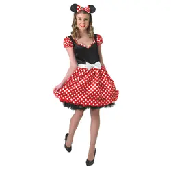 Maškare kostim za odrasle Sassy Minnie Mouse  - S