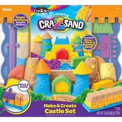 CRAZART set kinetički pijesak Dvorac Cra-Z-Sand  680 g 