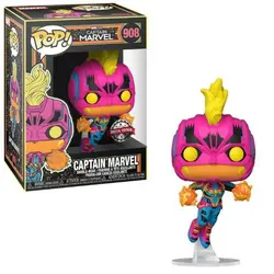 Funko Pop! MARVEL - CAPTAIN MARVEL - CAPTAIN MARVEL BLACKLIGHT (EXCL.) 