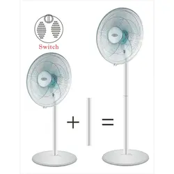 Be Cool ventilator 40 cm produživi  - Bijela