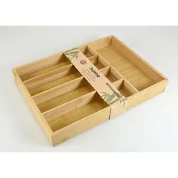 Home Kutija za pribor za jelo bambus 