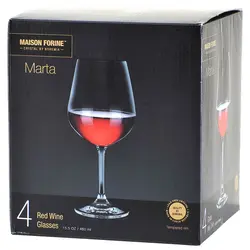 Maison Forine Marta čaša za crno vino 460 ml 4/1 