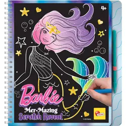 Lisciani Barbie knjiga strugalica sirene 