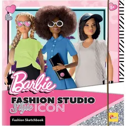 Lisciani Barbie kreativna bojanka u mapi Style Icon - Fashion Studio 