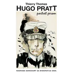  Hugo Pratt, portret perom, Thierry Thomas 