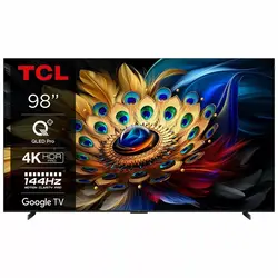 TCL 4K QLED TV s Google TV-om 98C655 