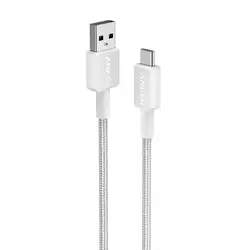 Anker 322 USB-A na USB-C pleteni kabel 0 -9 m bijeli 
