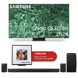 Samsung Preorder QE75QN800DTXXH + Music Frame  + HW-Q990C/EN 