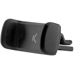 KSIX univerzalni mini auto držač za smartphone, ventilacija, crni 