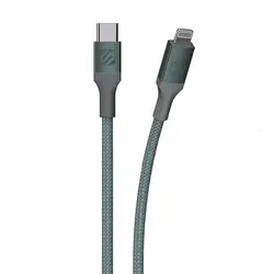 Scosche Strikeline heavy-duty kabel USB-C na lightning, 1.2m, sivi 