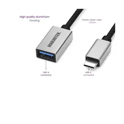 Marmitek USB adapter tipa C na USB-A 