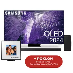 Samsung Preorder QE77S95DATXXH + Music Frame  + HW-Q800C/EN 