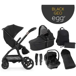 egg dječja kolica 6u1 - Special Edition Black Geo  - Crna