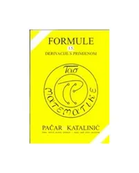  Formule - Derivacije S Primjenom, Mladen Pačar,Maja Katalinić 