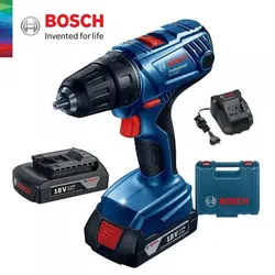 Bosch akumulatorska bušilica-izvijač GSR 180-LI 2x2,0Ah, kovčeg 