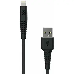 Scosche Strikeline heavy-duty kabel USB-A na lightning, 1.2m, sivi 