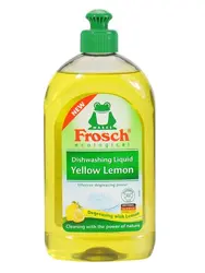 Frosch deterdžent za ručno pranje suđa  žuti limun 500ml 
