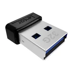 Lexar JumpDrive USB 3.1 S47 32GB Black Plastic Housing  - 32 GB