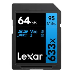 Lexar Professional 633x SDXC™ UHS-I card  - 64 GB