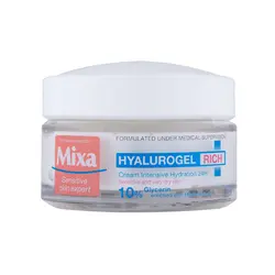 Mixa Hyalurogel Rich njega za intenzivnu hidrataciju osjetljive i suhe kože (50 ml) 