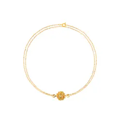 Tradicionalni nakit Narukvica Šibenski botun - Yellow Gold pozlata  - Zlatna