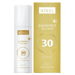 Nikel Sun Protect krema za lice SPF 30, 50 ml 