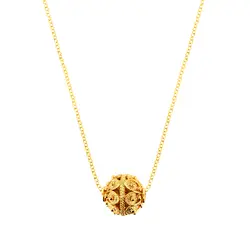 Tradicionalni nakit Šibenski botun ogrlica - Yellow Gold pozlata 24K  - Yellow Gold pozlata