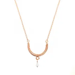 Tradicionalni nakit Konavolska ogrlica - Rose Gold pozlata 24K  - Rose Gold pozlata