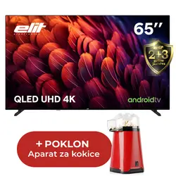 Elit TV QA-6524UHDTS2 QLED ANDROID+ poklon aparat za kokice 