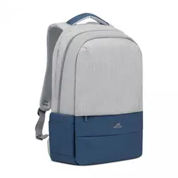RivaCase ruksak za laptop 17,3“, siva/plava 