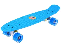  Skateboard sa svjetlećim kotačima  - Plava