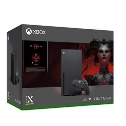 Microsoft Xbox Series X + Diablo IV  - Crna