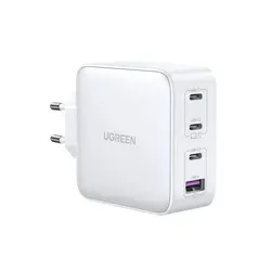 Ugreen USB-A i 3x USB-C 100W GaN brzi punjač - kutija Bijela 