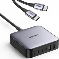 Ugreen 2x USB-A i 4x USB-C 200W GaN II brzi punjač - kutija 