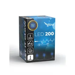  LED žaruljice, 200 kom plava  - Plava