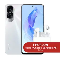 Honor 90 Lite 5G - 8/256 GB  + poklon Honor Choice Earbuds X5 slušalice  - Srebrna