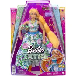 Barbie lutka extra fancy s plavom haljinom i dodacima 
