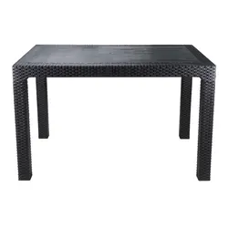 MEGA PLAST stol Rattan Lux 120cm, 6 sjedala 