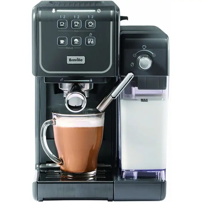 Breville aparat za espresso kavu Prima Latte III VCF146X01, Sivi image
