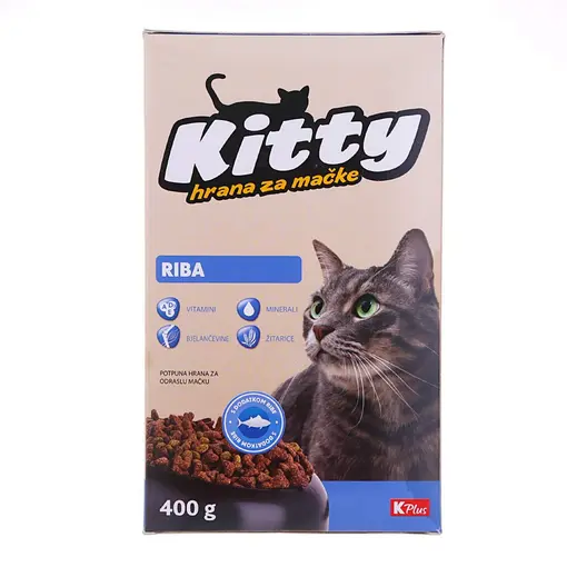 Hrana za mačke s ribom Kitty