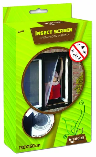 Zavjesa za prozore protiv insekata 130x150cm