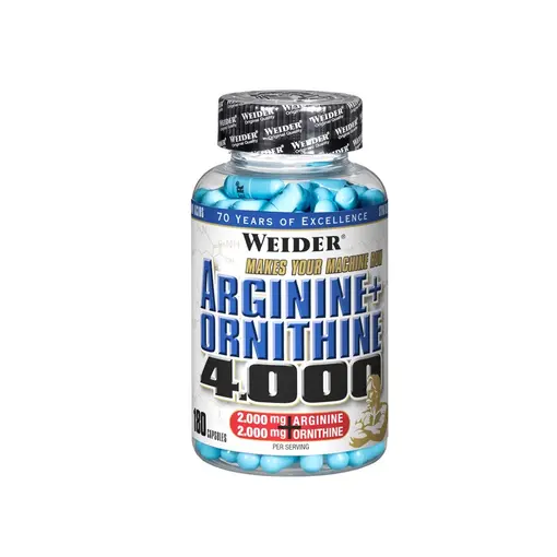kapsule Arginin + Ortnithine - 180 kapsula