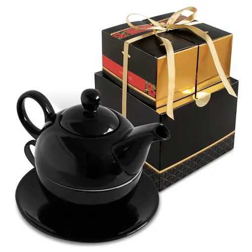Poklon crni čajnik