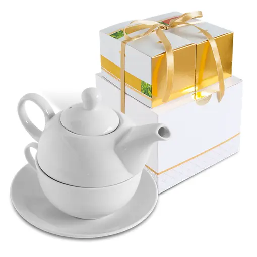Poklon bijeli čajnik