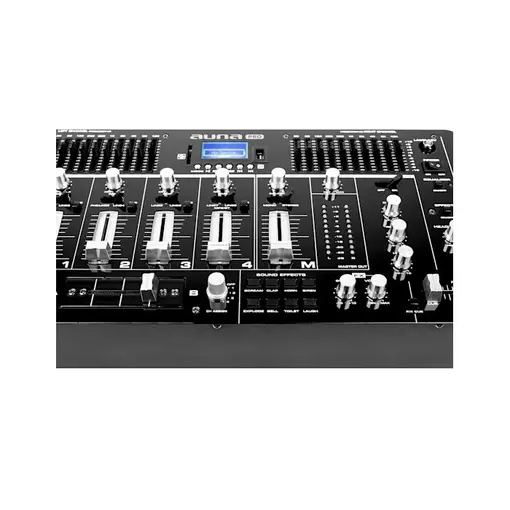 KEMISTRY 3B,4-KANALNI DJ MIKS-PULT BLUETOOTH USB SD PHONO, CRNI
