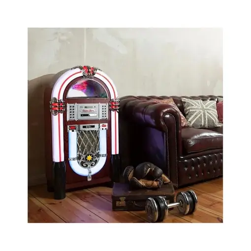 Graceland TT, jukebox, bluetooth, Phono, CD, USB, MP3, AUX, FM