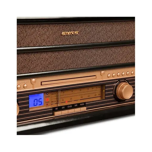 Belle Epoque 1908, retro stereo sustav, gramofon, radio, USB, CD, MP3, mikrosustav