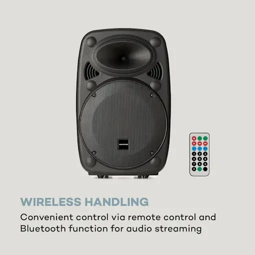 Pro SLK-12-A, bluetooth aktivni PA zvučnik, 700 W, 12“, MP3