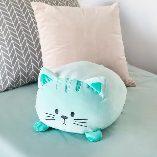 jastuk mačka zelena